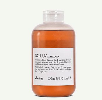Активно освежающий шампунь для глубокого очищения волос - Davines Essential Haircare Solu Shampoo