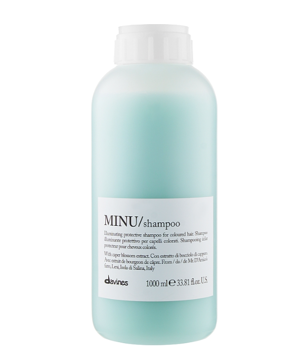 Защитный шампунь для сохранения косметического цвета волос - Davines Essential Haircare Minu Shampoo