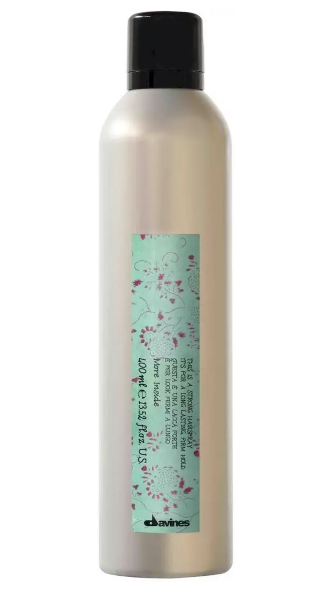 Лак сильной фиксации для длительной стойкой укладки - Davines More Inside Strong Hold Hairspray