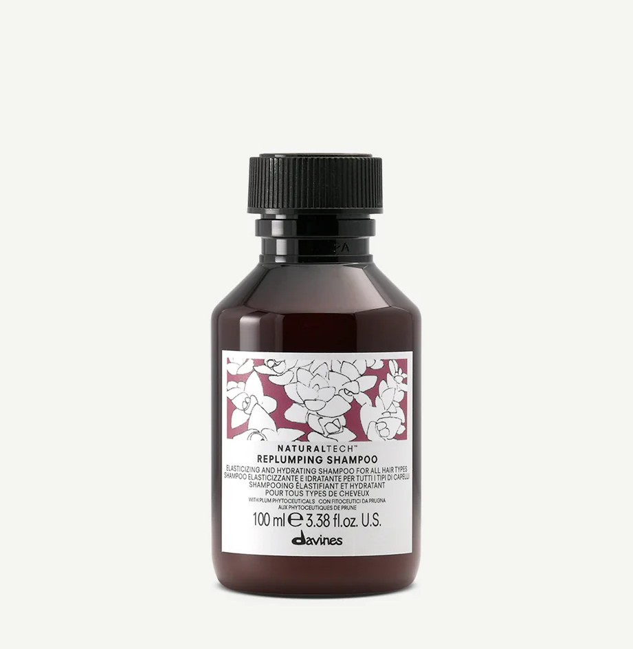 Уплотняющий шампунь - Davines New Natural Tech Replumping Shampoo