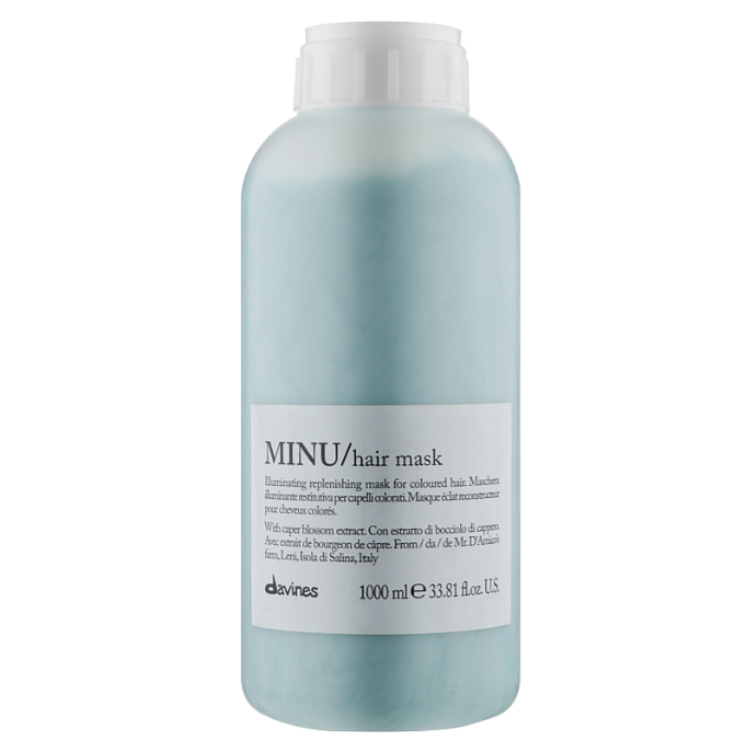 Восстанавливающая маска для окрашенных волос - Davines Essential Haircare Minu Hair mask