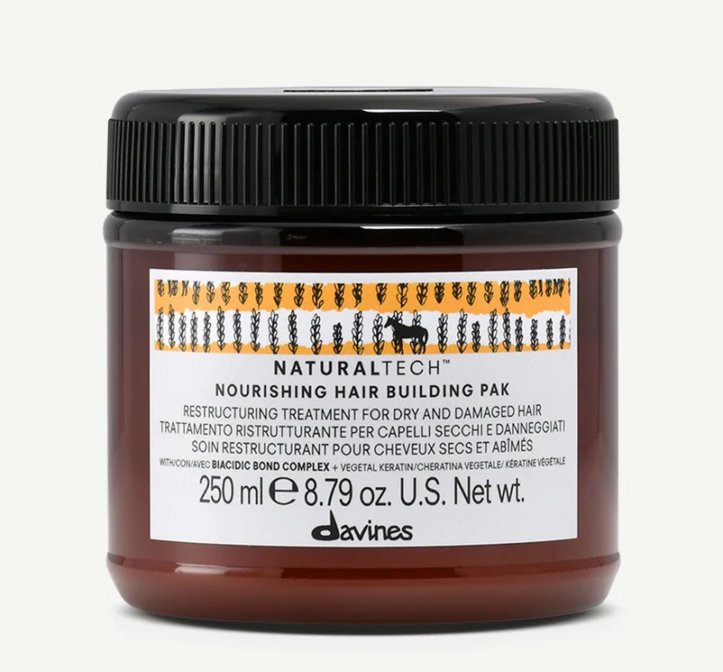 Питательная восстанавливающая маска для волос - Davines Natural Tech Nourishing Hair Building Pak