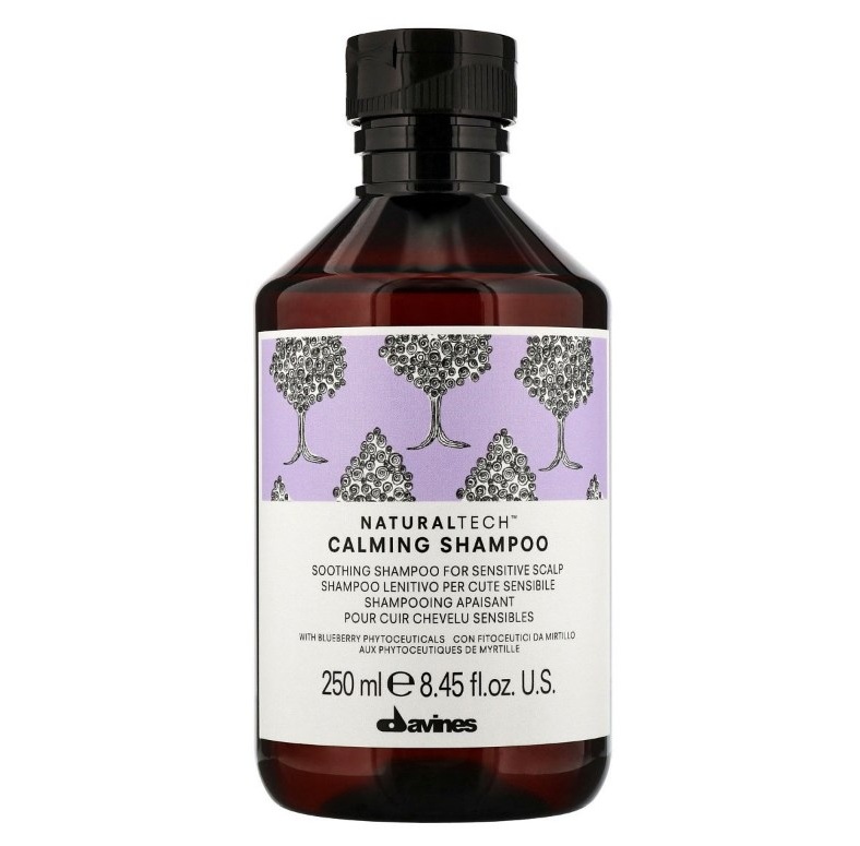 Успокаивающий шампунь для чувствительной кожи головы - Davines New Natural Tech Calming Shampoo