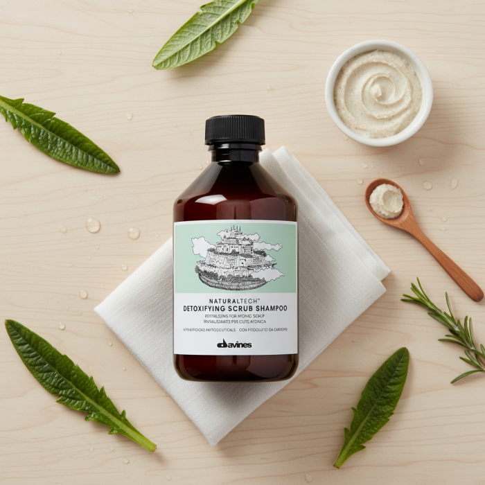 Детоксирующая глубоко очищающая грязь - Davines New Natural Tech Detoxifying  Mud