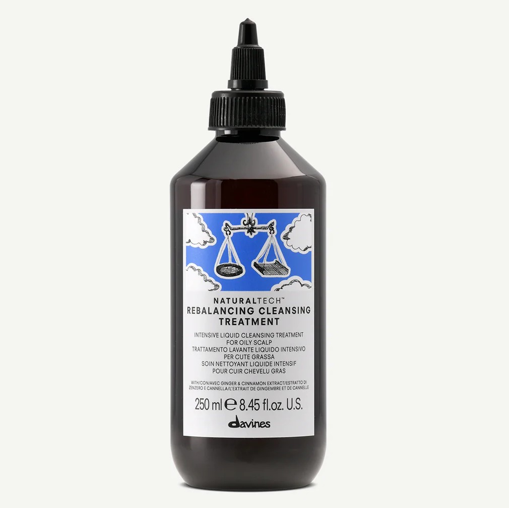 Очищающий уход для баланса кожи головы - Davines Natural Tech Rebalancing Treatment 