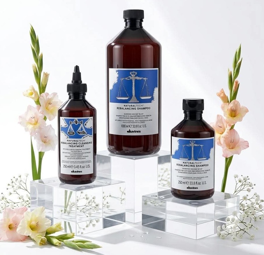 Балансирующий шампунь - Davines New Natural Tech Rebalancing Shampoo