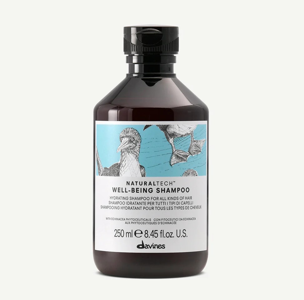 Увлажняющий шампунь для всех типов волос - Davines New Natural Tech Well Being Shampoo
