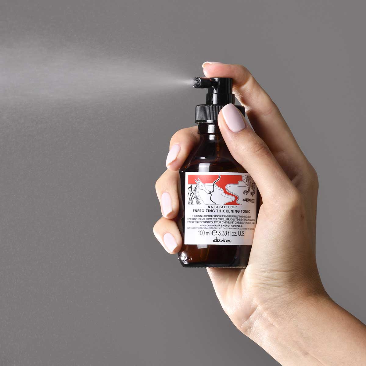 Энергетический утолщающий тоник - Davines New Natural Tech Energizing Thickening Tonic