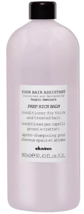 Интенсивный кондиционер для подготовки волос к укладке для плотных, поврежденных волос - Davines Your Hair Assistant Prep Rich balm