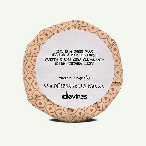 Воск блеск для глянцевого финиша - Davines More Inside Shine Wax