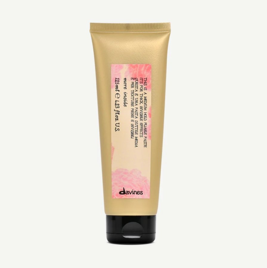 Пластичная паста для объемного невидимого стайлинга - Davines More Inside Medium Hold Pliable Paste