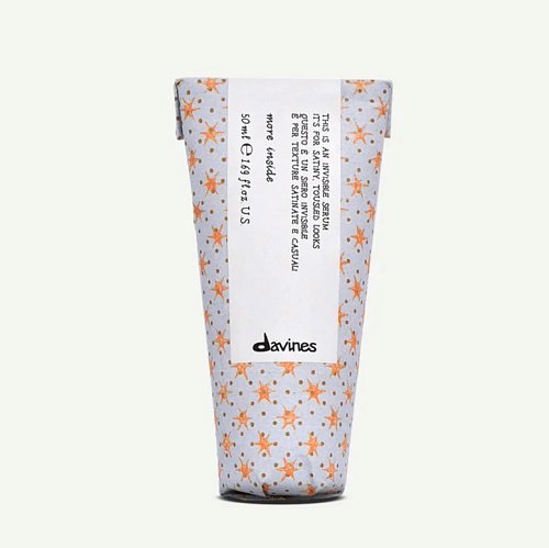 Невидимая сыворотка для небрежного стайлинга с сатиновым блеском - Davines More Inside Invisible Serum 