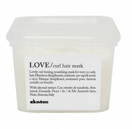 Маска для усиления завитка - Davines Essential Haircare Love Curl mask