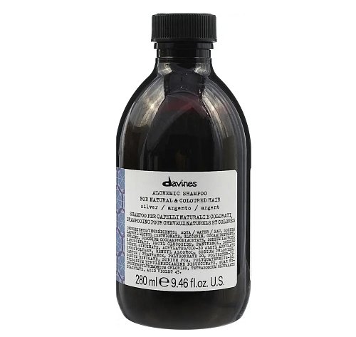 Шампунь Алхимик для натуральных и окрашенных волос (Серебряный) - Davines Alchemic Shampoo for natural and coloured hair