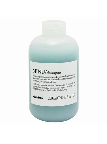 Защитный шампунь для сохранения косметического цвета волос - Davines Essential Haircare Minu Shampoo