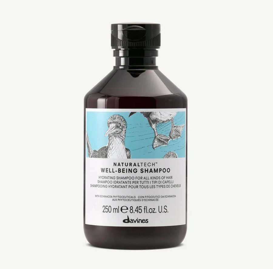 Увлажняющий шампунь для всех типов волос - Davines New Natural Tech Well Being Shampoo