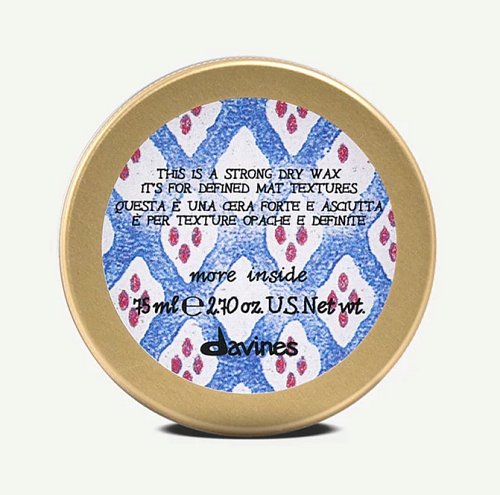 Сухой воск для текстурных матовых акцентов - Davines More Inside Strong Dry Wax