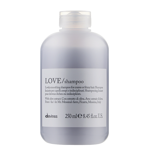 Шампунь для разглаживания завитка - Davines Essential Haircare Love Smoothing Shampoo