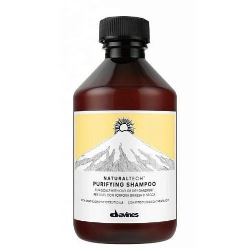 Очищающий шампунь против перхоти - Davines New Natural Tech Purifying Shampoo