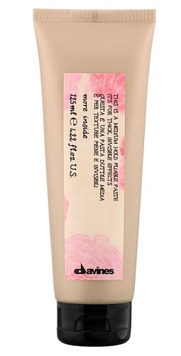 Пластичная паста для объемного невидимого стайлинга - Davines More Inside Medium Hold Pliable Paste