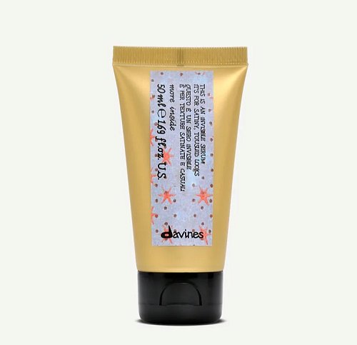 Невидимая сыворотка для небрежного стайлинга с сатиновым блеском - Davines More Inside Invisible Serum 
