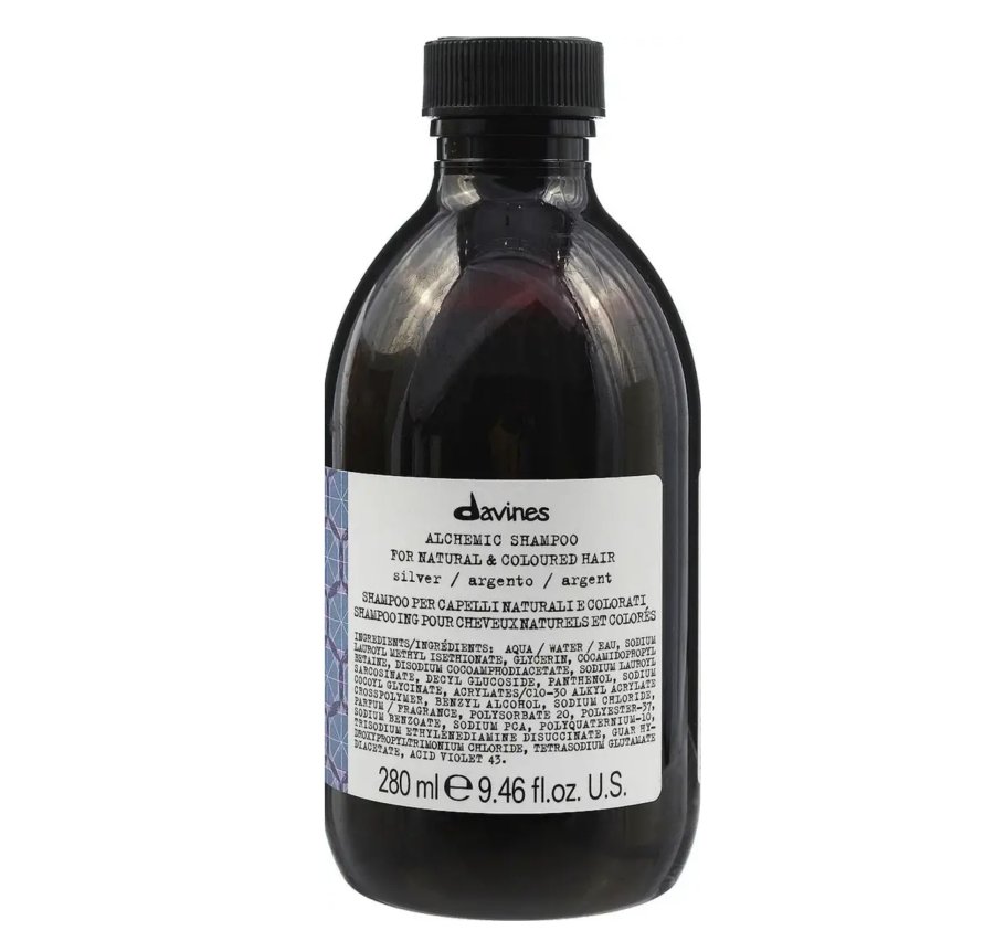 Шампунь Алхимик для натуральных и окрашенных волос (Серебряный) - Davines Alchemic Shampoo for natural and coloured hair
