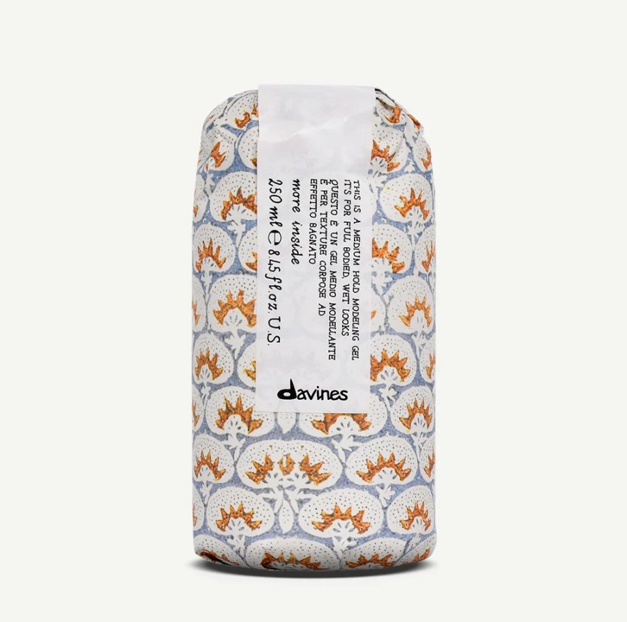 Моделирующий гель для создания эффекта мокрых волос - Davines More Inside Medium Hold Modelling Gel