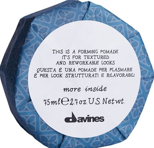 Моделирующая помада  для текстурных и пластичных образов - Davines More Inside Forming pomade