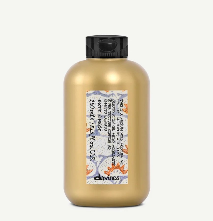 Моделирующий гель для создания эффекта мокрых волос - Davines More Inside Medium Hold Modelling Gel