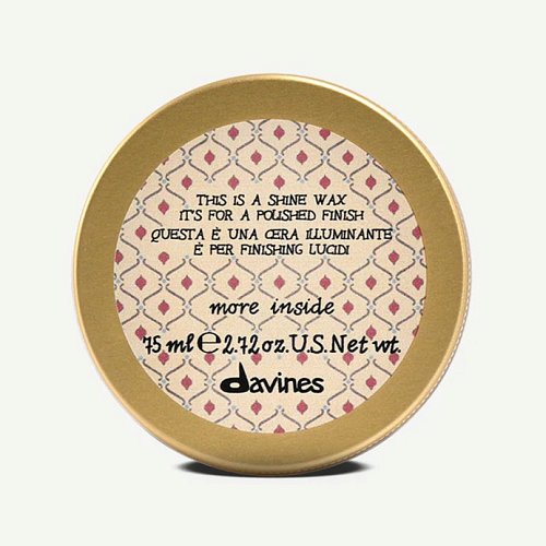 Воск блеск для глянцевого финиша - Davines More Inside Shine Wax
