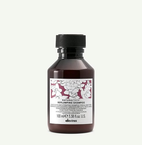 Уплотняющий шампунь - Davines New Natural Tech Replumping Shampoo