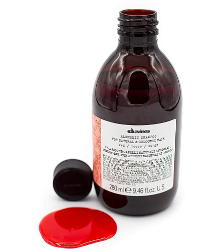 Шампунь Алхимик для натуральных и окрашенных волос (Красный) - Davines Alchemic Shampoo for natural and coloured hair