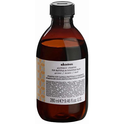 Шампунь Алхимик для натуральных и окрашенных волос (Золотой) - Davines Alchemic Shampoo for natural and coloured hair