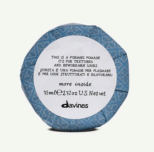 Моделирующая помада  для текстурных и пластичных образов - Davines More Inside Forming Pomade