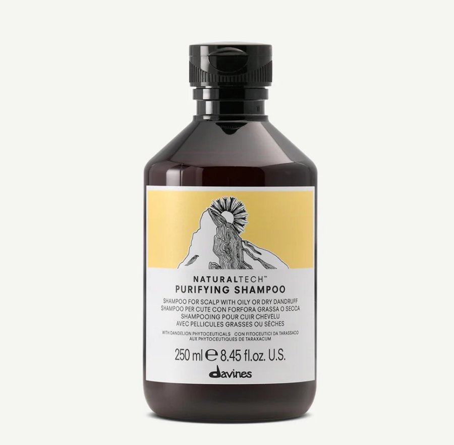 Очищающий шампунь против перхоти - Davines New Natural Tech Purifying Shampoo