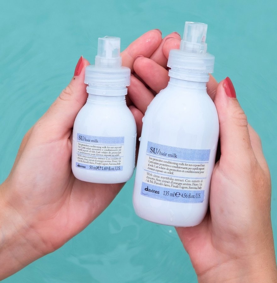 Солнцезащитное молочко - Davines Su Hair Milk 