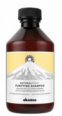 Очищающий шампунь против перхоти - Davines New Natural Tech Purifying Shampoo