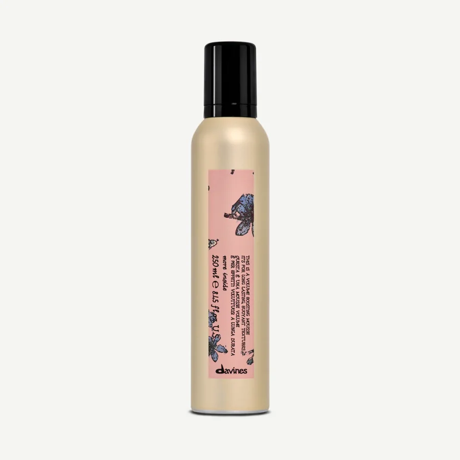 Мусс-объем для стойкой воздушной текстуры - Davines More Inside Volume Boosting Mousse