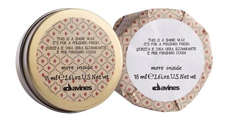 Воск блеск для глянцевого финиша - Davines More Inside Shine Wax