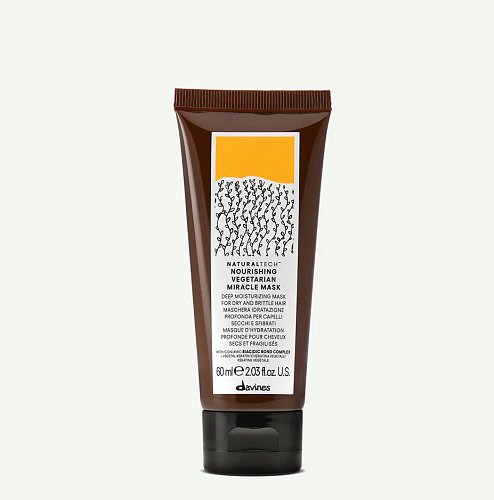 Интенсивно питающая маска Вегетарианское чудо - Davines New Natural Tech Nourishing Vegetarian Miracle Mask
