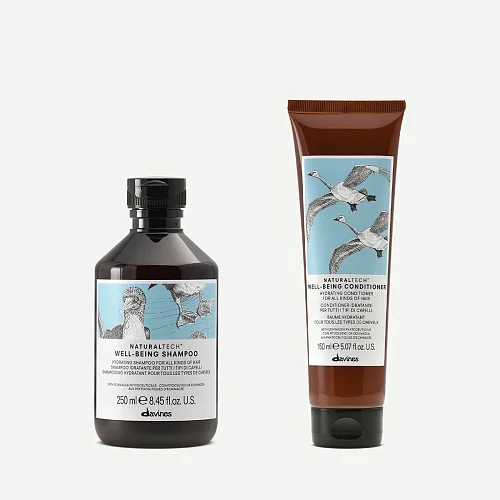 Увлажняющий кондиционер для здоровья волос - Davines New Natural Tech Well Being Conditioner