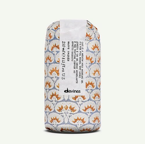 Моделирующий гель для создания эффекта мокрых волос - Davines More Inside Medium Hold Modelling Gel