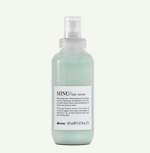 Несмываемая сыворотка для окрашенных волос - Davines Essential Haircare Minu Hair Serum