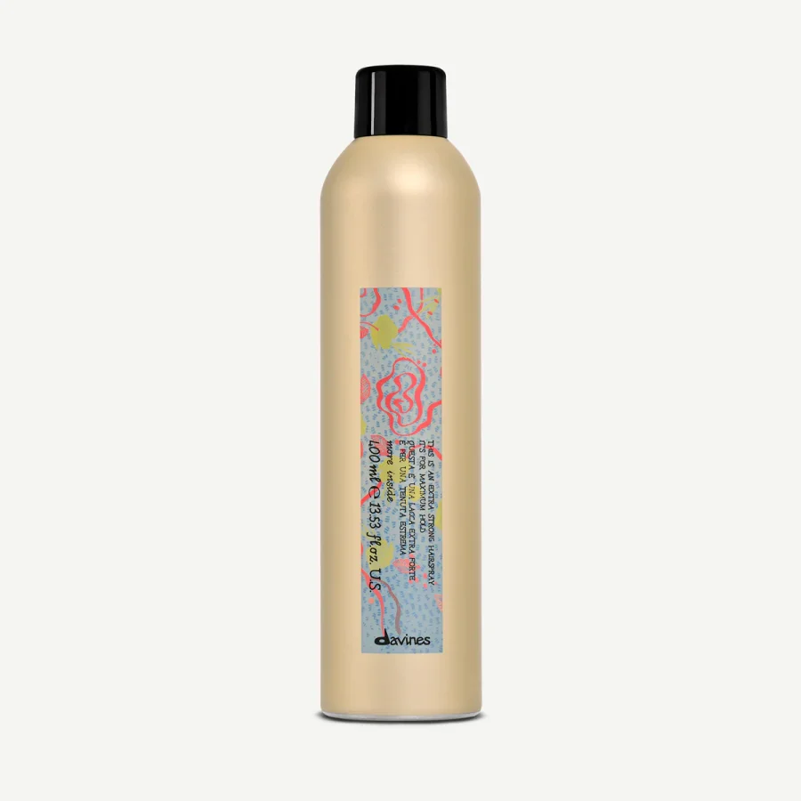 Лак экстра-сильной фиксации для экстремальной стойкости укладки - Davines More Inside Extra Strong Hairspray 