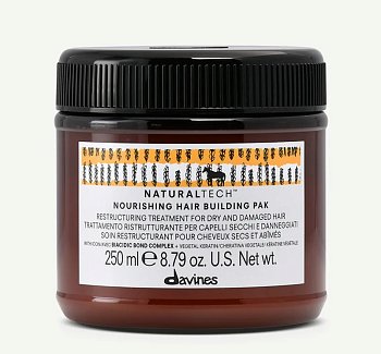 Питательная восстанавливающая маска для волос - Davines Natural Tech Nourishing Hair Building Pak