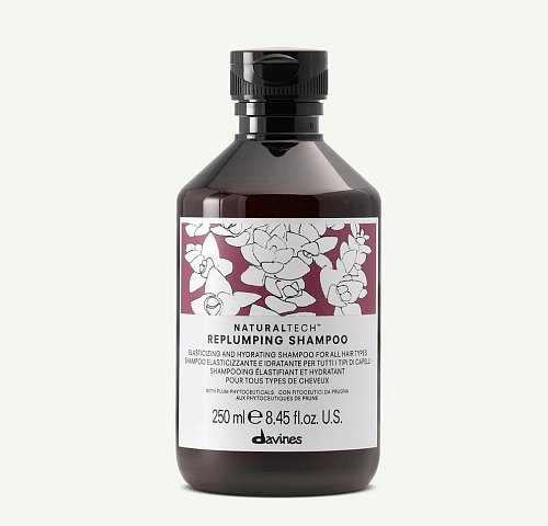 Уплотняющий шампунь - Davines New Natural Tech Replumping Shampoo