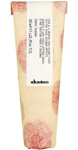 Пластичная паста для объемного невидимого стайлинга - Davines More Inside Medium Hold Pliable Paste