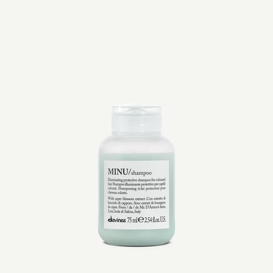 Защитный шампунь для сохранения косметического цвета волос - Davines Essential Haircare Minu Shampoo