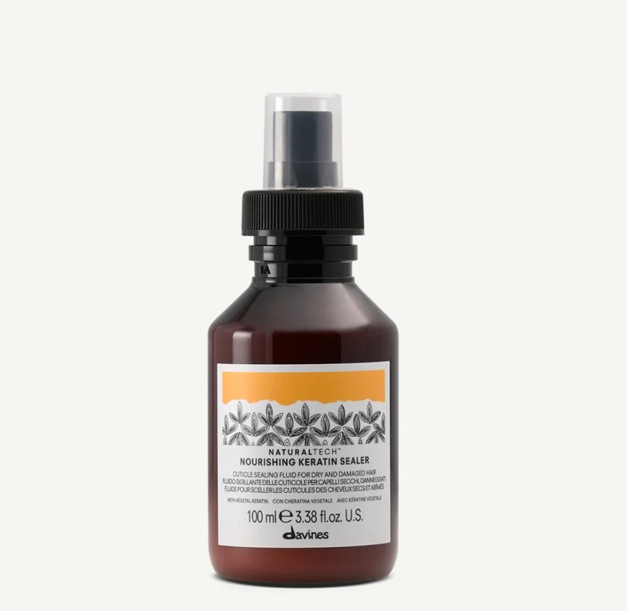 Питательный флюид, запечатывающий кератин - Davines New Natural Tech Nourishing Keratin Sealer