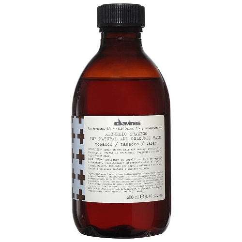 Шампунь Алхимик для натуральных и окрашенных волос (Табак) - Davines Alchemic Shampoo for natural and coloured hair